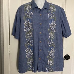 Men’s Batek Bay reverse print shirt